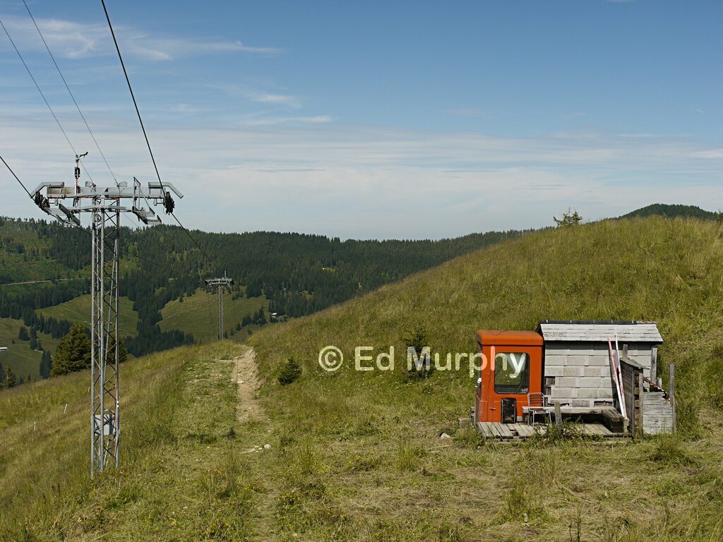The Louisgrat's little ski lift