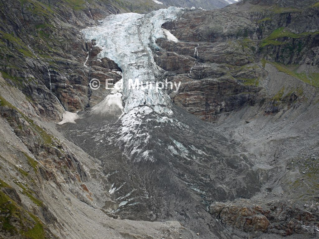 Icefall from the Oberes Eismeer