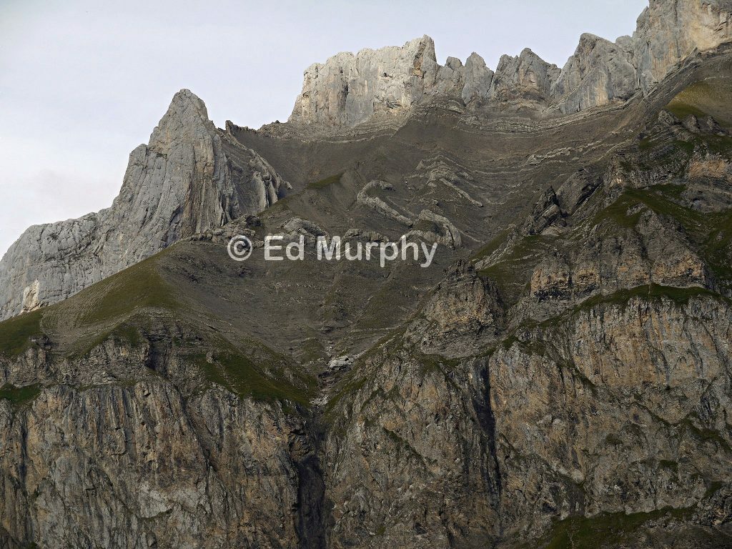 Odd geological formations on the Schluchhorn