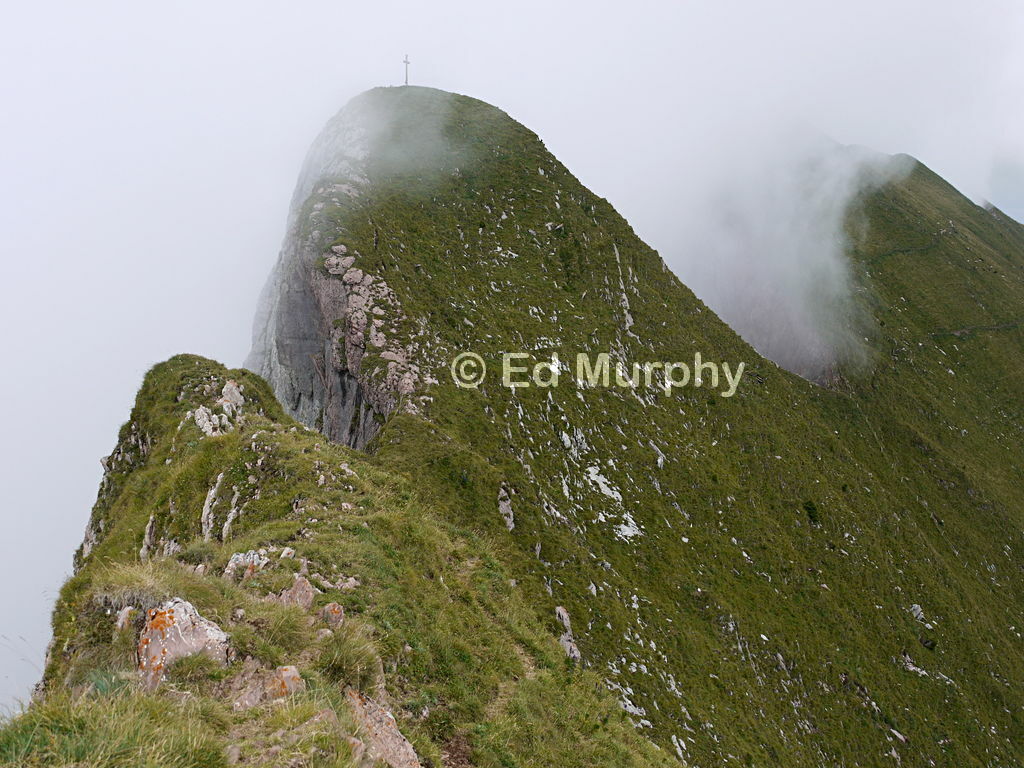 The western summit of the Schafberg