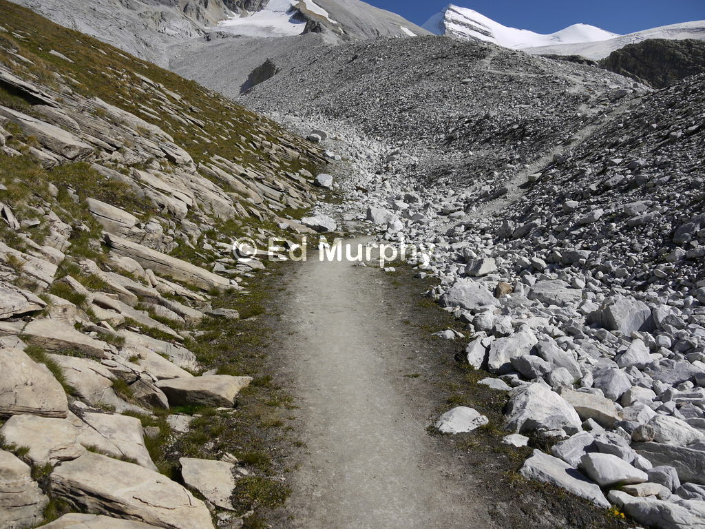 Old and new ground on the way to the Outer Barrhorn