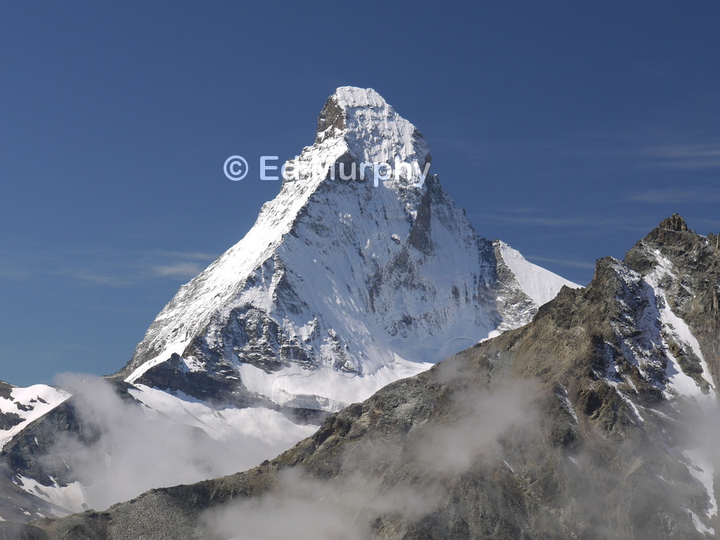 The Matterhorn from the Triftchumme flats