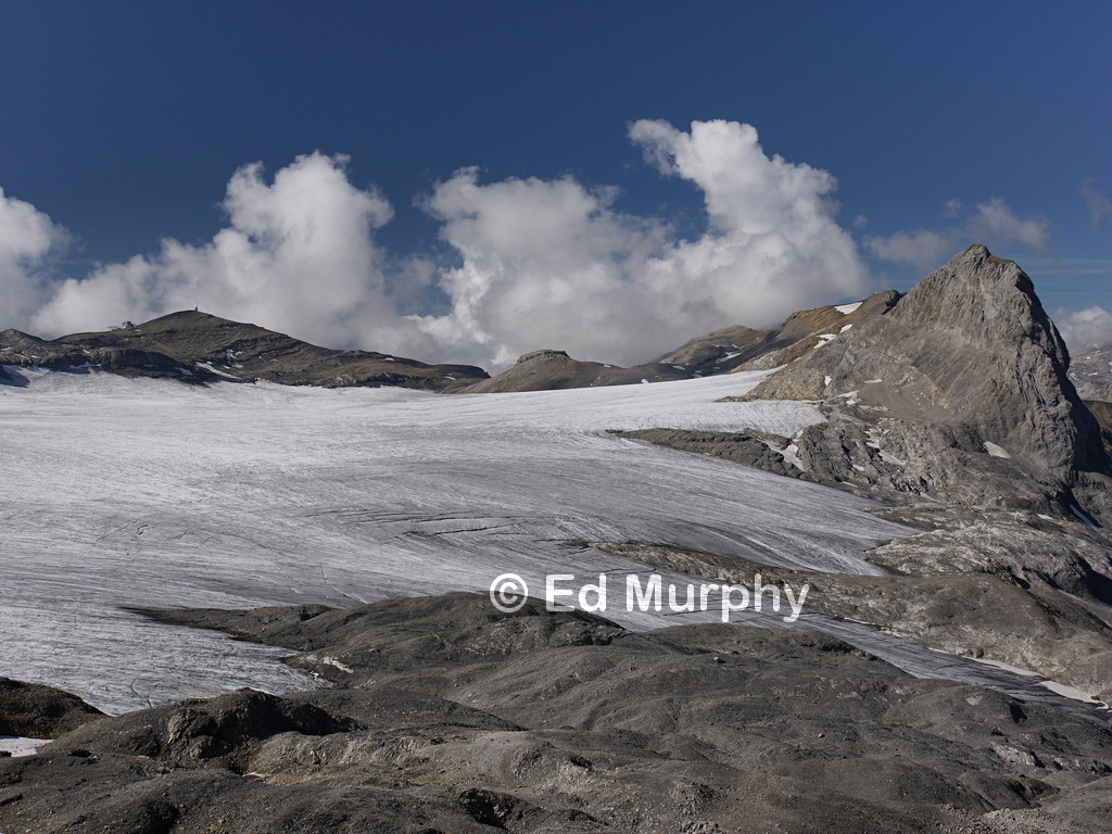 The western end of the Plaine Morte Glacier