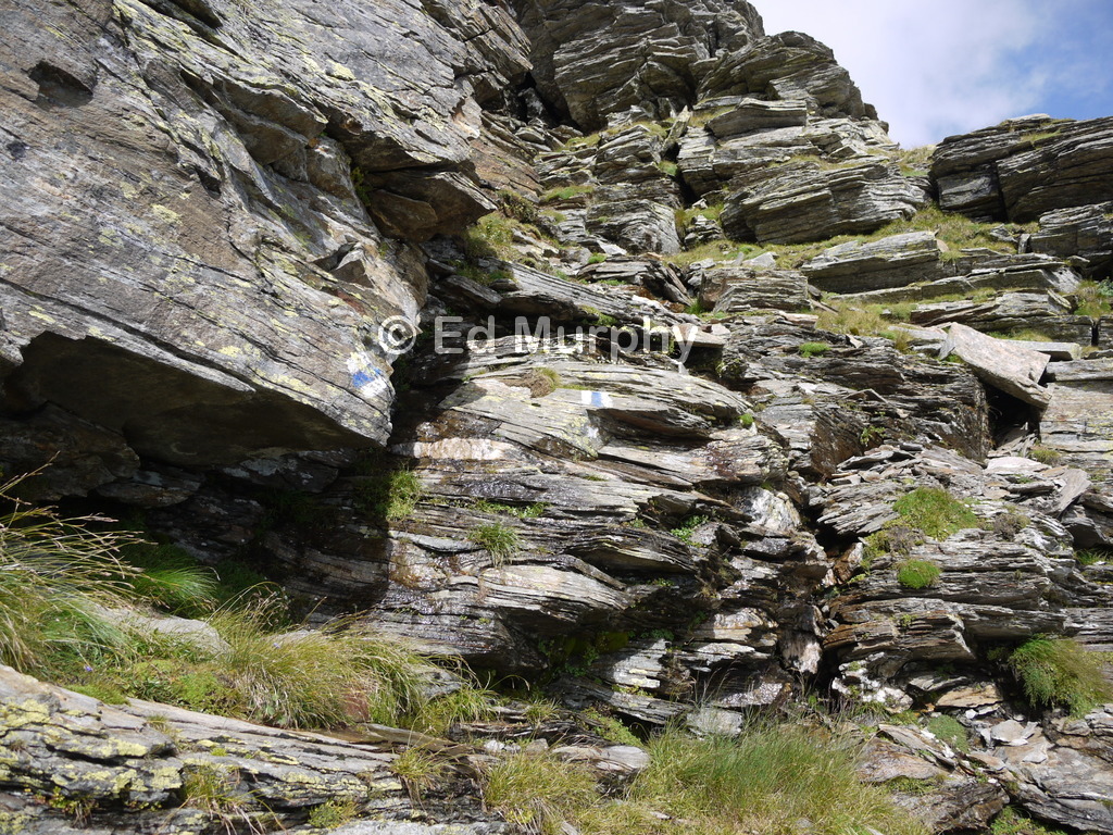Wet and steep on the way up the Madom Gr&ouml;ss