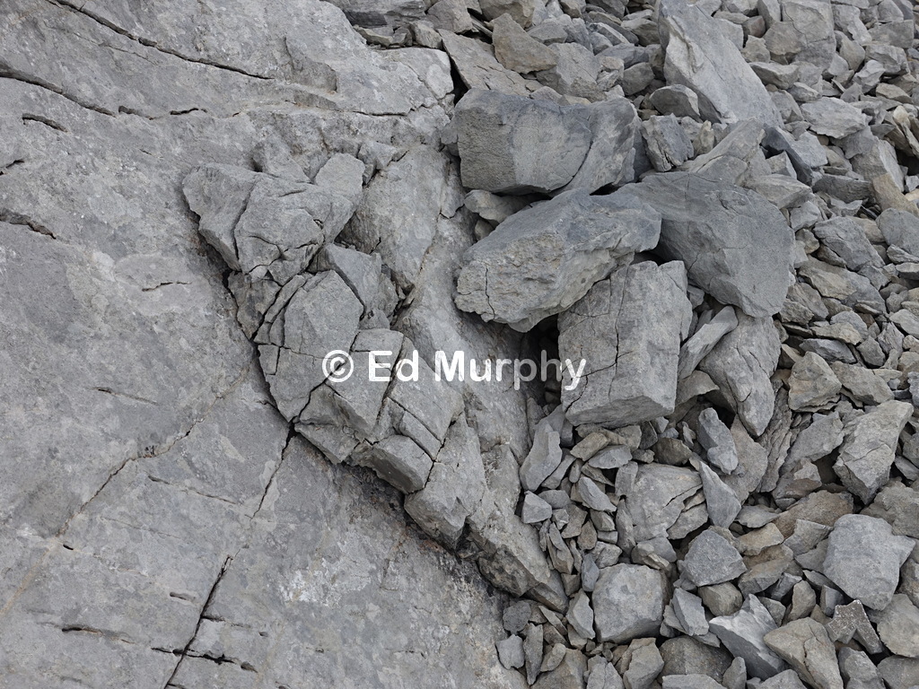 Erosion at work near the Spitzstein