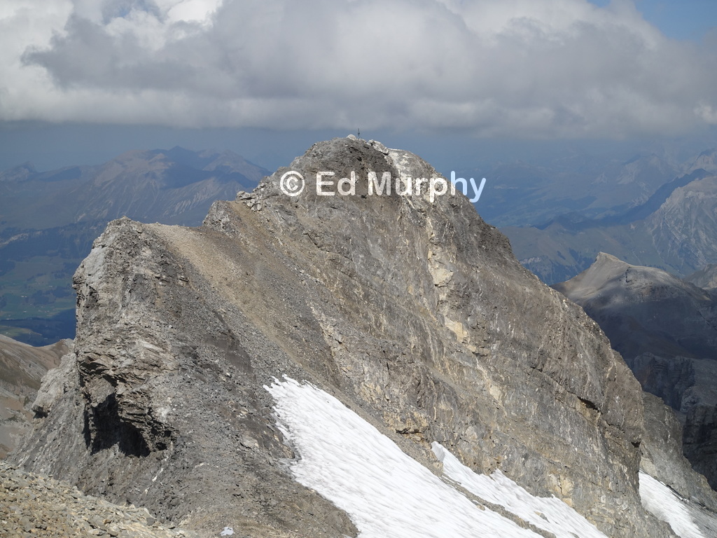 The lower of the two Wildhorn summits