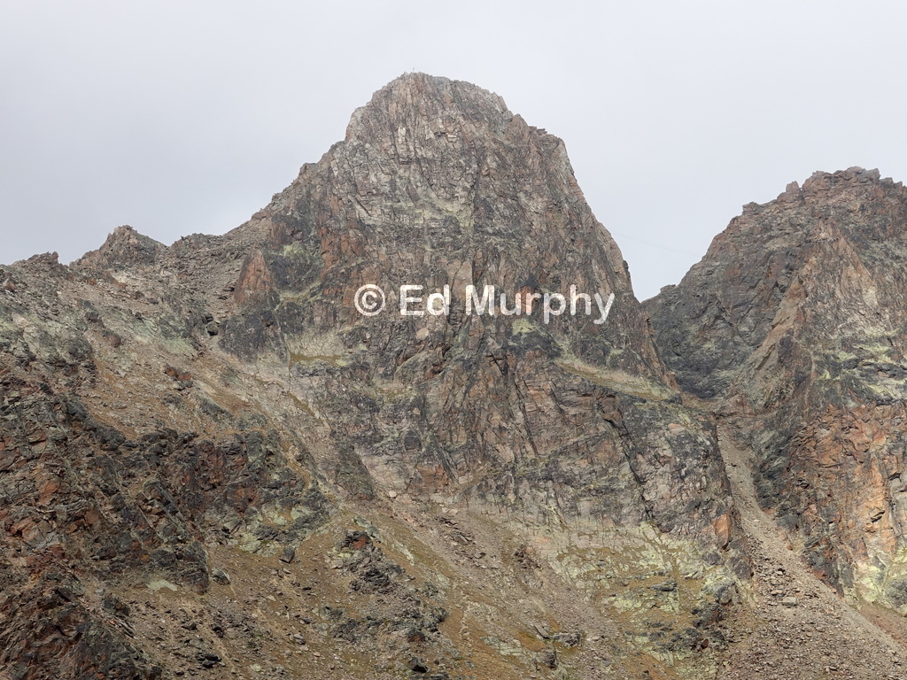The Jegihorn seen from the Weissmies Hut